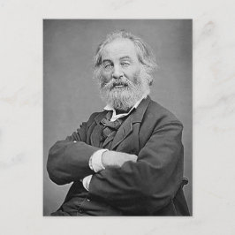 Walt Whitman, sittande fotografiålder för Porträtt Vykort