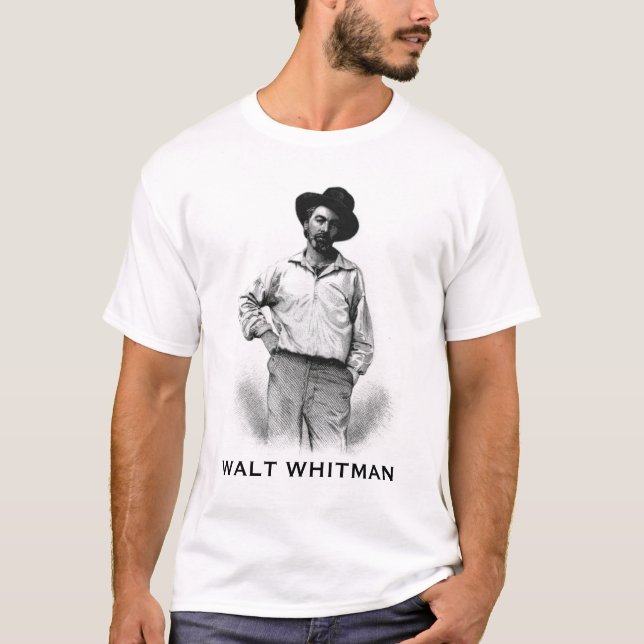 WALT-WHITMAN T SHIRT (Framsida)