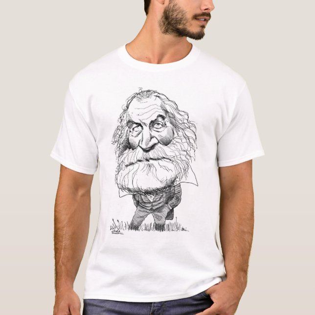 Walt Whitman Tee Shirt (Framsida)