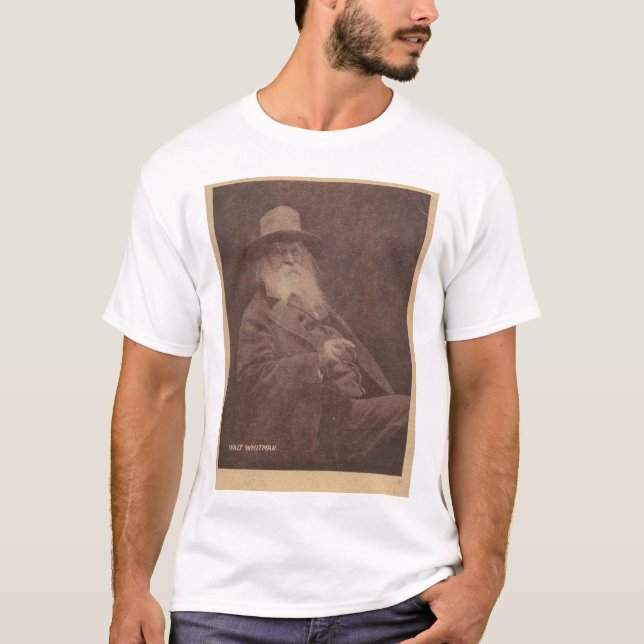 Walt Whitman Tee Shirt (Framsida)