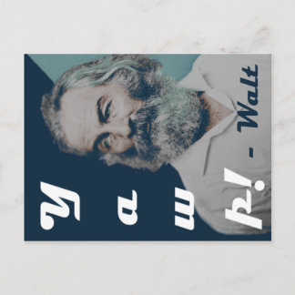 Walt Whitman vykort