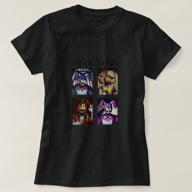 Walten-filerna fyra t shirt (Design framsida)