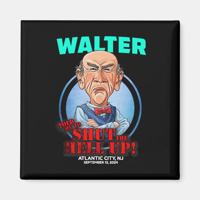 Walter Atlantic City Magnet (Framsidan)