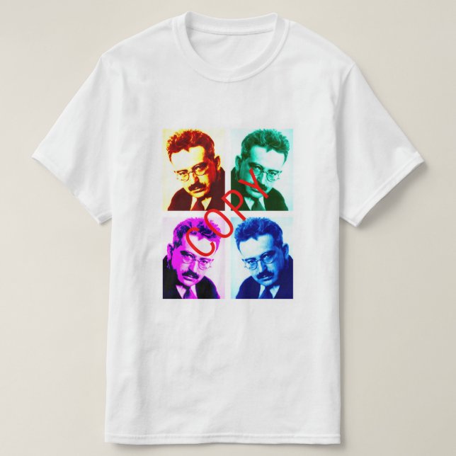 Walter "B" T-shirt (Design framsida)