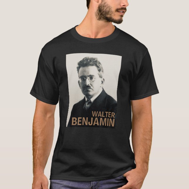Walter Benjamin T Shirt (Framsida)