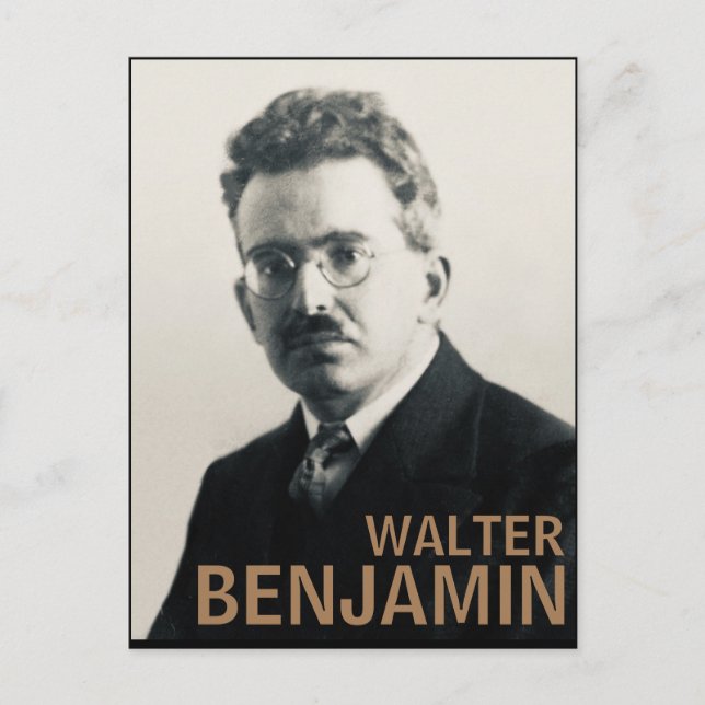 Walter Benjamin Vykort (Framsida)