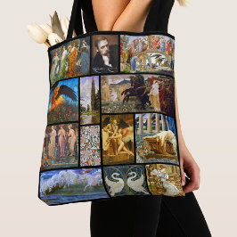 Walter Crane Art nouveau Gallery Collage Bold Tygkasse