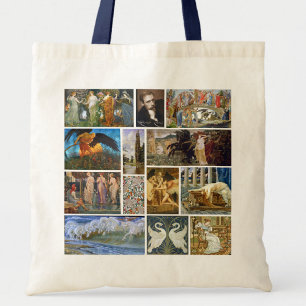 Walter Crane Art nouveau Gallery Collage Tygkasse