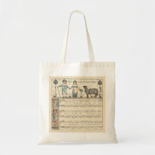Walter Crane Baa Baa Svarta Får Värnurim Tygkasse