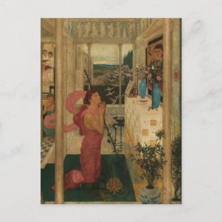 Walter Crane - Love's Altar vykort