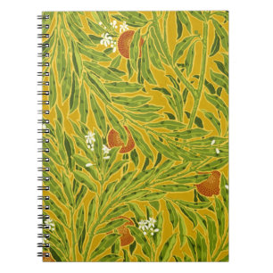 Walter Crane Orangen Träd Art nouveau Anteckningsbok