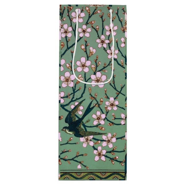 Walter Crane Svalor och Mandelblommor (Framsidan)