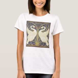 Walter Crane Svan, Rush och Iris Art nouveau T Shirt