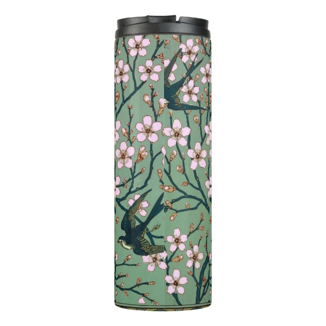Walter Crane - Swallows and Almond Blossoms Mug (Baksida)
