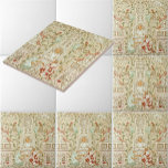 Walter Crane vintage Jacken Byggt Kakelplatta<br><div class="desc">Detta är en digitalt utökad utskrift från ett antikt 1886 block som tryckte barnens pappra bilder designade av Walter Crane från förskolan "The House that Jack Byggt". Den är i mitten, placerad i en gotisk stol med hög ryggrad, Priest all Shaven och Shorn, innan vem knäböjer Maiden all Forlorn och...</div>