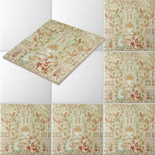 Walter Crane vintage Jacken Byggt Kakelplatta