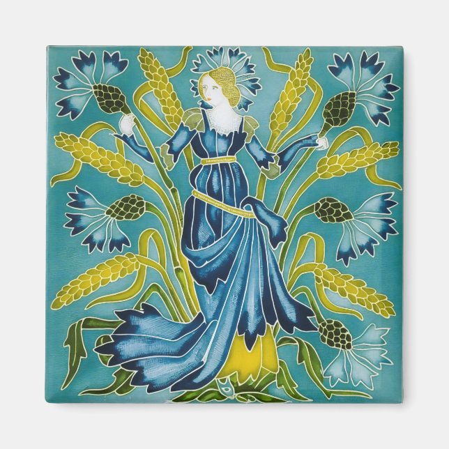 Walter Crane's Art nouveau Magnet (Framsidan)
