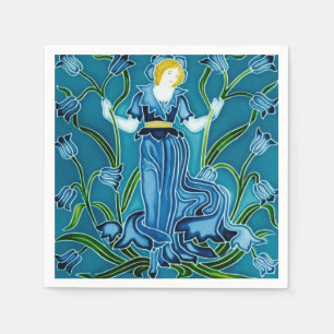 Walter Crane's Art nouveau Pappersservett