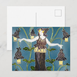 Walter Crane's Art nouveau Vykort