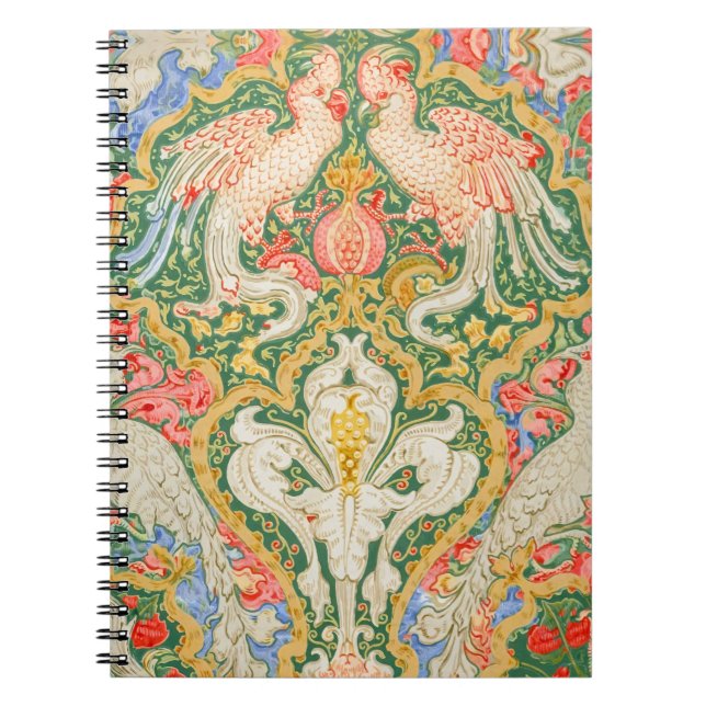 Walter Crane's Cockatoo Garden Anteckningsbok (Framsidan)
