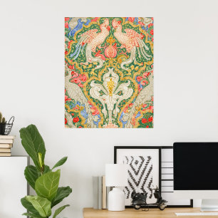 Walter Crane's Cockatoo Garden Poster