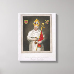 Walter de Merton (d.1277), efter en målning i Canvastryck