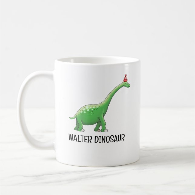 Walter dinosaurn kaffemugg (Vänster)