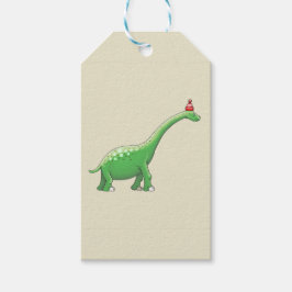 Walter dinosaurn presentetikett