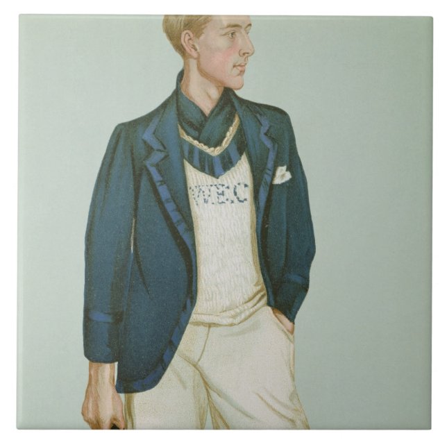 Walter Erskine-Crum, illustration från 'manar av Kakelplatta (Framsidan)