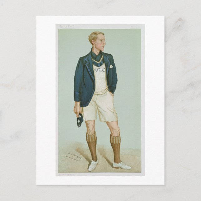 Walter Erskine-Crum, illustration från Manar vid Vykort (Framsida)