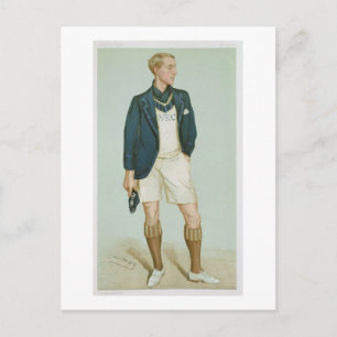 Walter Erskine-Crum, illustration från Manar vid Vykort