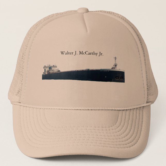 Walter J. McCarthy Jr. truckerkeps (Framsida)