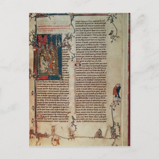 Walter Karta skrev en historia om äventyr Vykort (Framsida)