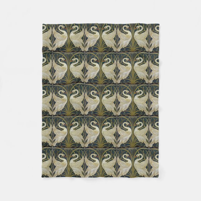 Walter kran filt för ull för svanar (Framsidan)