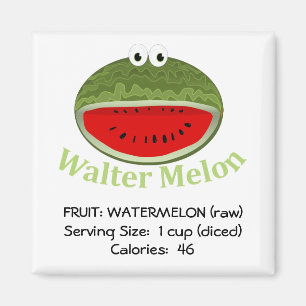 Walter melon magnet
