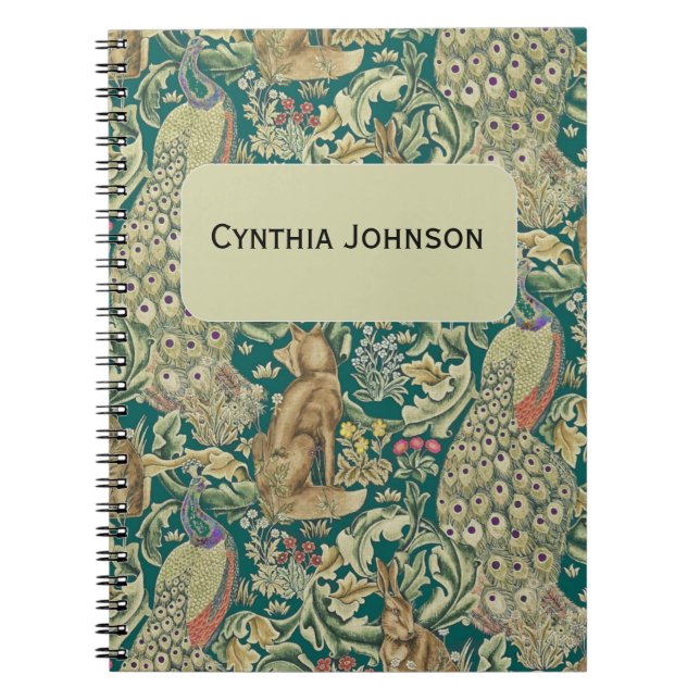 Walter Morris "Forest" personalized Anteckningsbok (Framsidan)