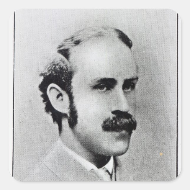 Walter Pater Fyrkantigt Klistermärke (Framsida)