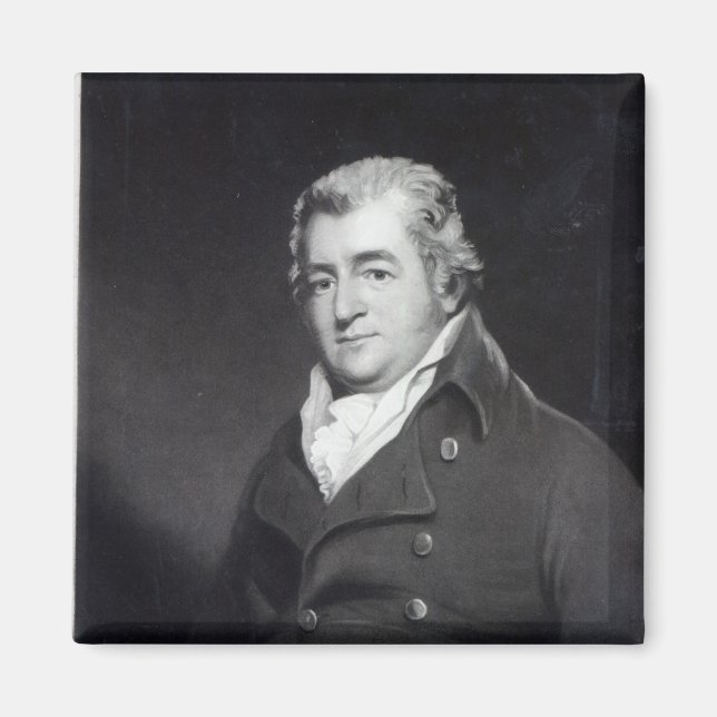 Walter Ramsden Fawkes, graverad av William say Magnet (Framsidan)