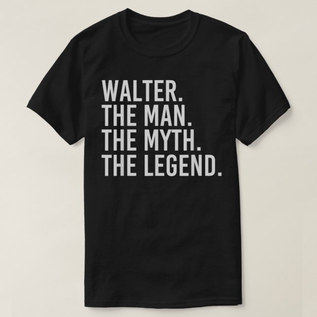 WALTER T SHIRT (Design framsida)
