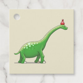 Walter the Dinosaur Gåvor Etiketter