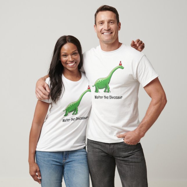 Walter the Dinosaur T Shirt (Unisex)