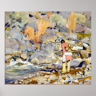 Walter Ufer After Them Poster