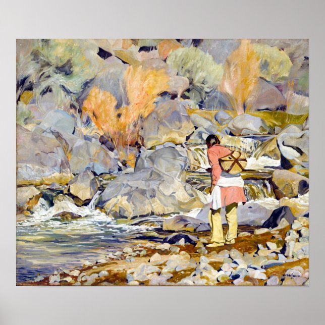 Walter Ufer After Them Poster (Framsidan)