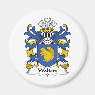 Walters familjvapensköld magnet