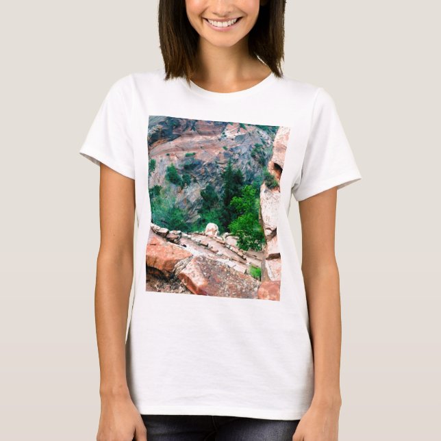 Walters Wiggles Zion National Park Utah T Shirt (Framsida)