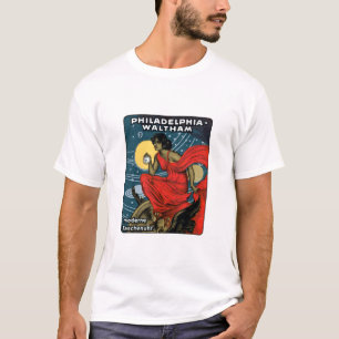 Waltham rovaaffisch 1900 tee shirt