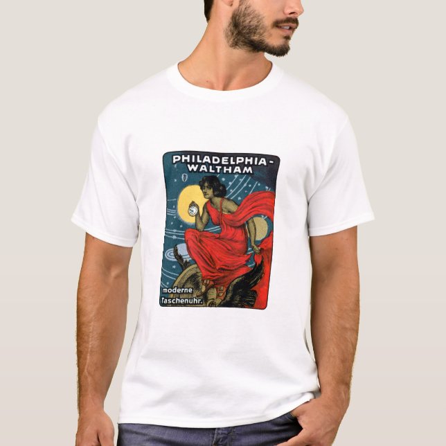 Waltham rovaaffisch 1900 tee shirt (Framsida)