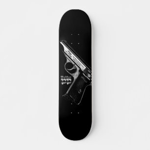 Walther PP Old School Skateboard Bräda 21,6 Cm