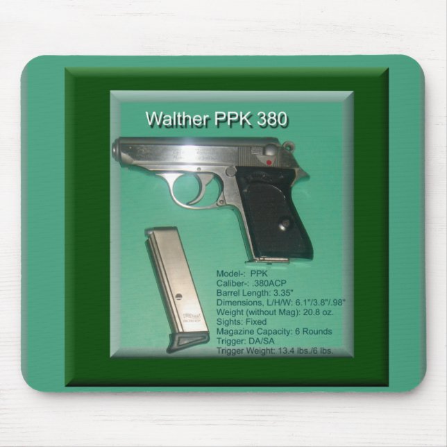 Walther PPK380ACP Musmatta (Framsidan)