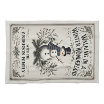 Walting in a Winter Wonderland Snögubbe